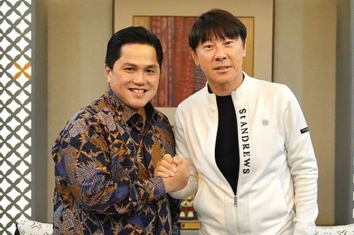 Blak-blakan Erick Thohir Ungkap Alasan Pemecatan Shin Tae-yong