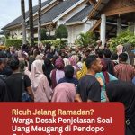 Ricuh Jelang Ramadan? Warga Desak Penjelasan Soal Uang Meugang di Pendopo Gubernur Aceh