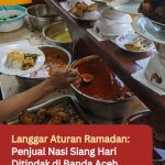 Langgar Aturan Ramadan: Penjual Nasi Siang Hari Ditindak di Banda Aceh