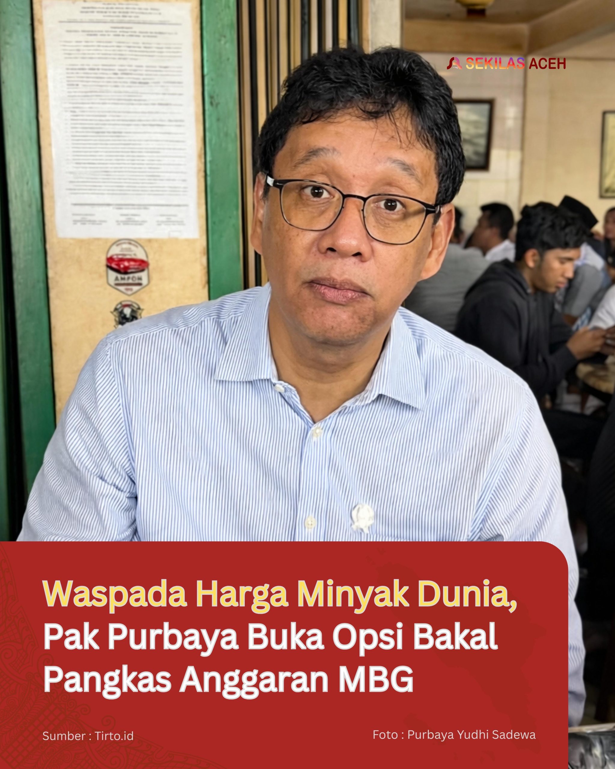 Waspada Harga Minyak Dunia, Pak Purbaya Buka Opsi Bakal Pangkas Anggaran MBG
