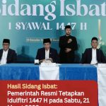 Hasil Sidang Isbat: Pemerintah Resmi Tetapkan Idulfitri 1447 H pada Sabtu, 21 Maret 2026