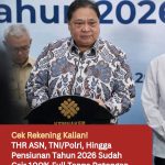 Cek Rekening Kalian! THR ASN, TNI/Polri, Hingga Pensiunan Tahun 2026 Sudah Cair 100% Full Tanpa Potongan