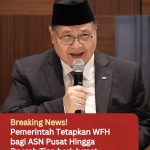 Breaking News! Pemerintah Tetapkan WFH bagi ASN Pusat Hingga Daerah Tiap hari Jumat