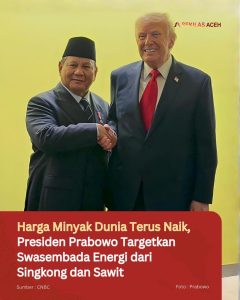 Harga Minyak Dunia Terus Naik, Presiden Prabowo Targetkan Swasembada Energi dari Singkong dan Sawit