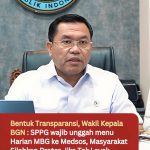 Bentuk Transparansi, Wakil Kepala BGN : SPPG wajib unggah menu Harian MBG ke Medsos, Masyarakat Silahkan Protes Jika Tak Layak