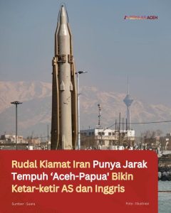Rudal Kiamat Iran Punya Jarak Tempuh ‘Aceh-Papua’ Bikin Ketar-ketir AS dan Inggris
