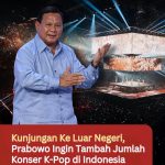 Kunjungan Ke Luar Negeri, Prabowo Ingin Tambah Jumlah Konser K-Pop di Indonesia