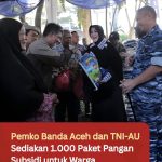 Pemko Banda Aceh dan TNI-AU Sediakan 1.000 Paket Pangan Subsidi untuk Warga