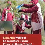 Illiza Ajak Walikota Se-Sumatera Tanam Pohon di Hutan Tibang