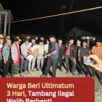 Warga Beri Ultimatum 3 Hari, Tambang Ilegal Wajib Berhenti