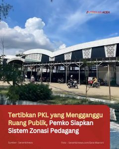 Tertibkan PKL yang Mengganggu Ruang Publik, Pemko Siapkan Sistem Zonasi Pedagang