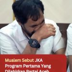 Mualem Sebut JKA Program Pertama Yang Dilahirkan Partai Aceh