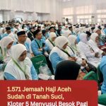 1.571 Jemaah Haji Aceh Sudah di Tanah Suci, Kloter 5 Menyusul Besok Pagi