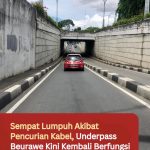 Sempat Lumpuh Akibat Pencurian Kabel, Underpass Beurawe Kini Kembali Berfungsi