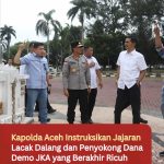 Kapolda Aceh Instruksikan Jajaran Lacak Dalang dan Penyokong Dana Demo JKA yang Berakhir Ricuh
