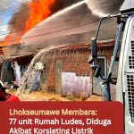Lhokseumawe Membara: 77 unit Rumah Ludes, Diduga Akibat Korsleting Listrik