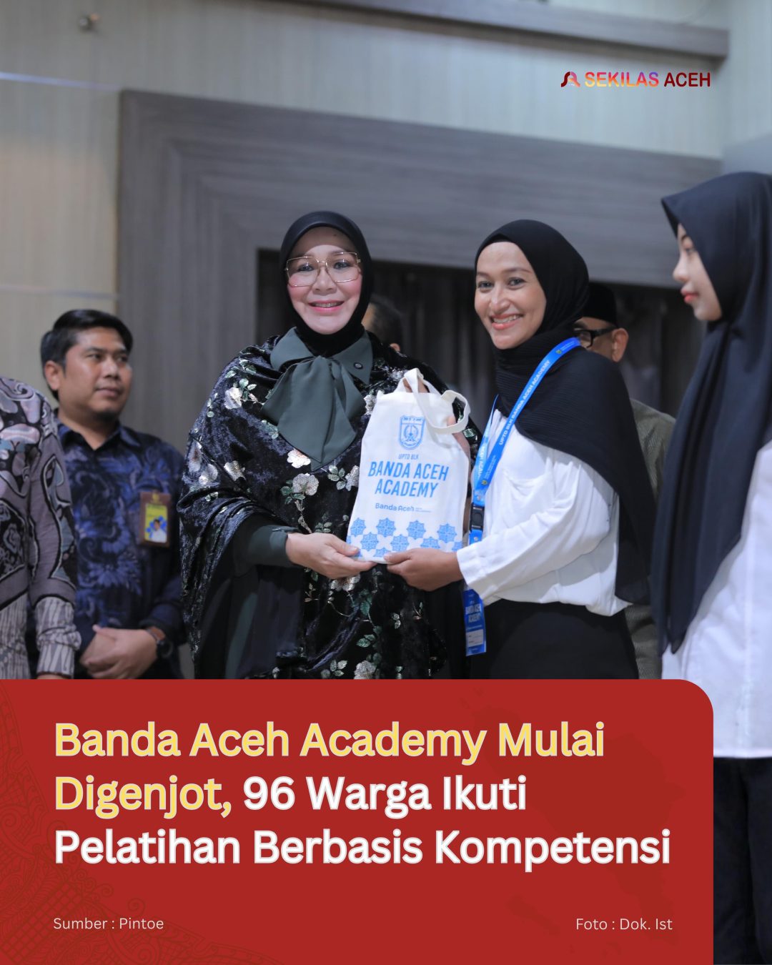 Banda Aceh Academy Mulai Digenjot, 96 Warga Ikuti Pelatihan Berbasis Kompetensi