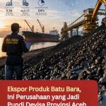 Ekspor Produk Batu Bara, Ini Perusahaan yang Jadi Pundi Devisa Provinsi Aceh