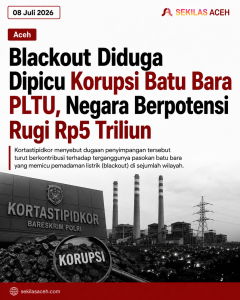 Blackout Diduga Dipicu Korupsi Batu Bara PLTU, Negara Berpotensi Rugi Rp5 Triliun