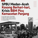 SPBU Medan–Aceh Kosong Berhari-hari, Krisis BBM Picu Kemacetan Panjang