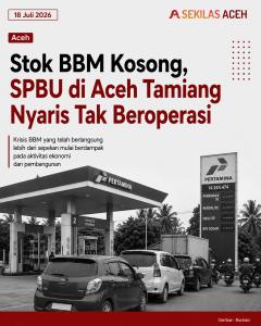 Stok BBM Kosong, SPBU di Aceh Tamiang Nyaris Tak Beroperasi