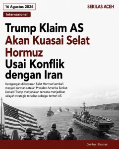 Trump Klaim AS Akan Kuasai Selat Hormuz Usai Konflik dengan Iran