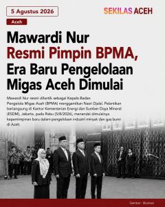 Mawardi Nur Resmi Pimpin BPMA, Era Baru Pengelolaan Migas Aceh Dimulai