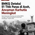 BMKG Deteksi 51 Titik Panas di Aceh, Ancaman Karhutla Meningkat