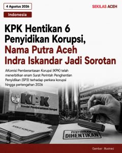 KPK Hentikan 6 Penyidikan Korupsi, Nama Putra Aceh Indra Iskandar Jadi Sorotan