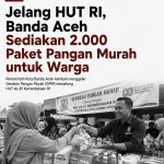 Jelang HUT RI, Banda Aceh Sediakan 2.000 Paket Pangan Murah untuk Warga