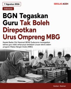 BGN Tegaskan Guru Tak Boleh Direpotkan Urus Ompreng MBG